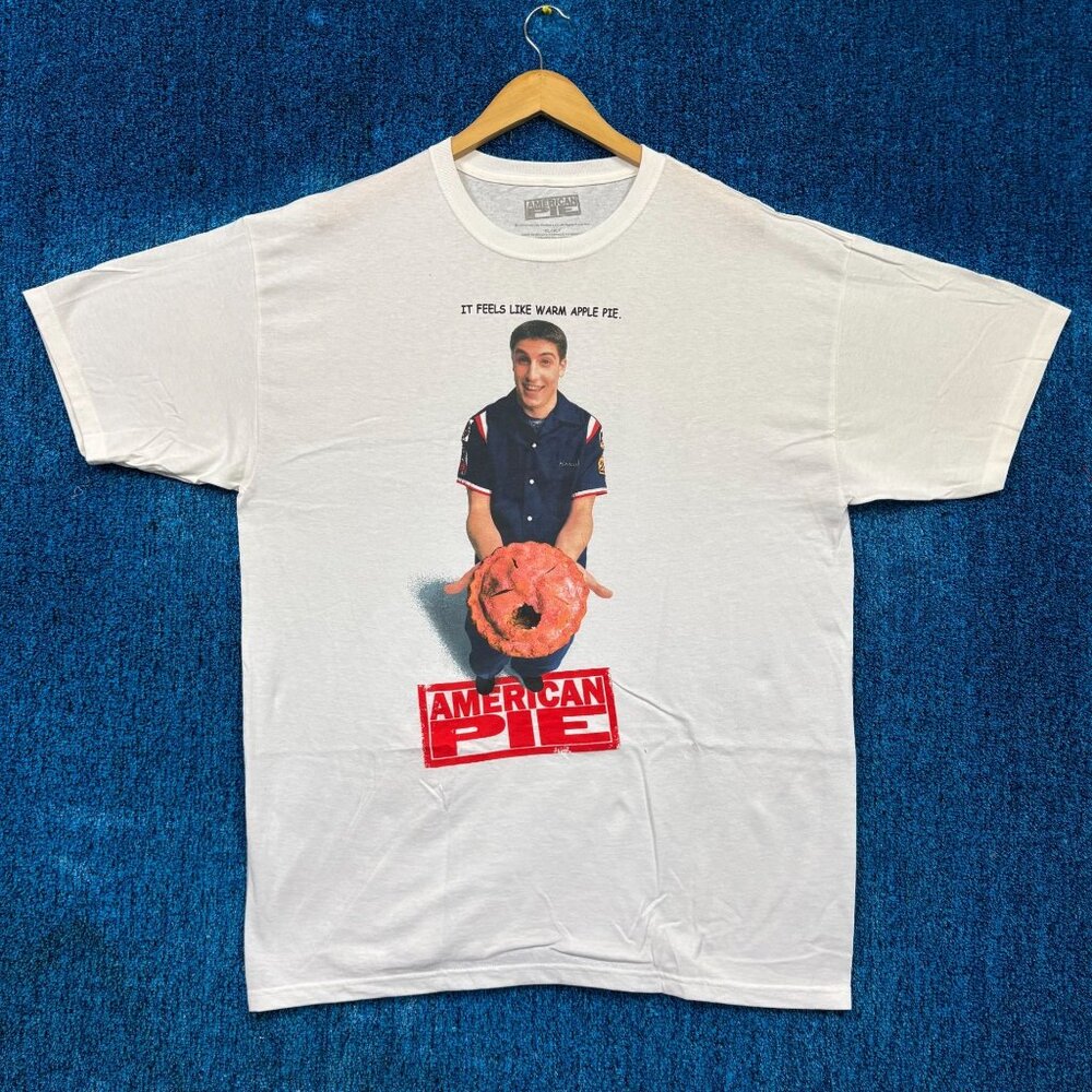 American Pie It Feels Like Warm Apple Pie Film Poster Tee XL